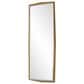 Uttermost On Point Rectangular Wall Mirror in Antiqued Gold Leaf, , large