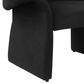 Coaster Ramsey Sloped Arm Chair in Black, , large