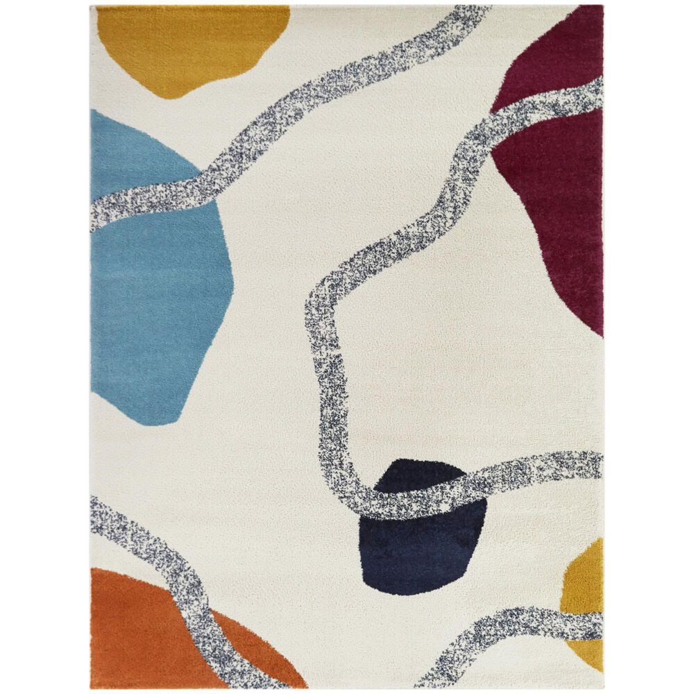 Balta Rugs Evergood 5" 3" x 7" Cream Area Rug, , large
