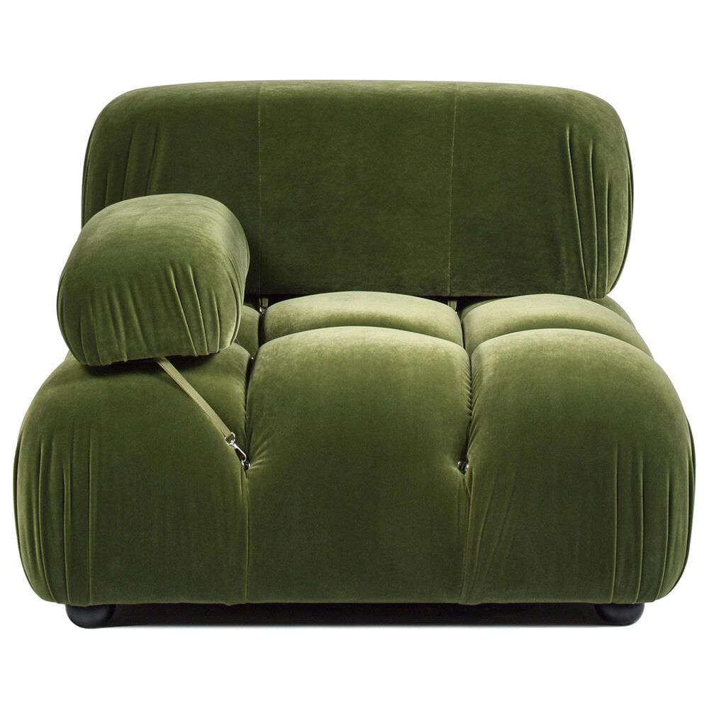 Jennifer Taylor Home Marcel Lounge Arm Chair in Olive Green, , large