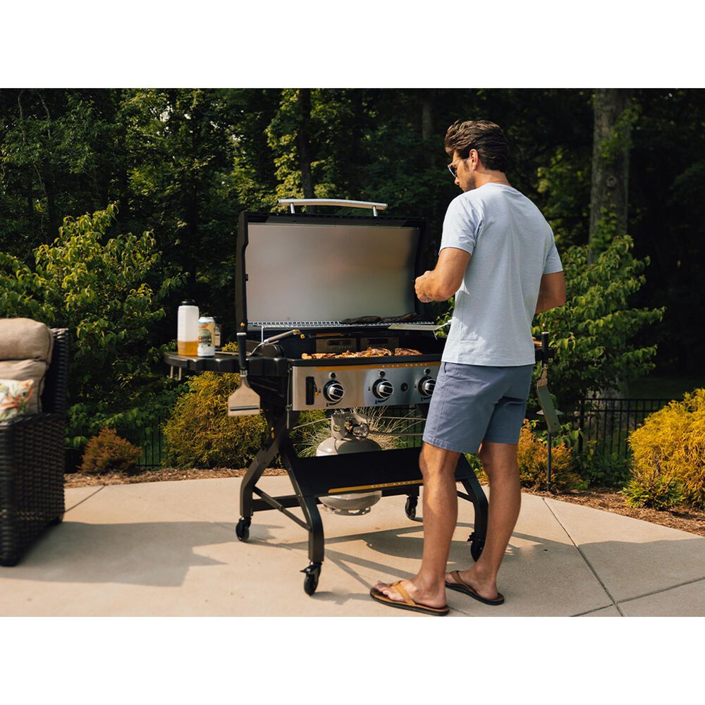 Halo Grills Elite4B 4-Burner Outdoor Griddle in Black, , large
