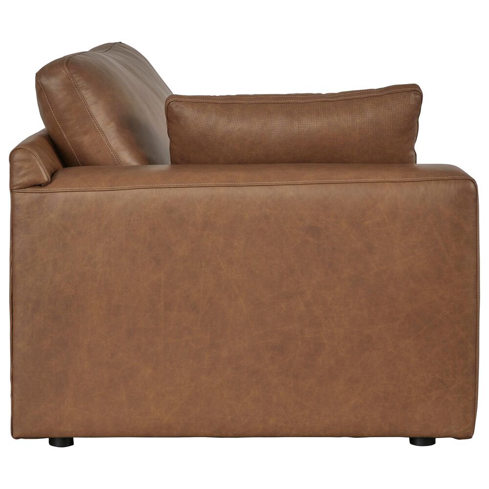 Ashley Emilia 4-Piece Stationary Reversible Sectional in Caramel, , large