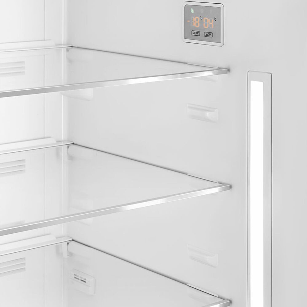 SMEG 18.01 Cu. Ft. Retro Bottom Freeze Refrigerator with Right Hinge in Pastel Green, , large