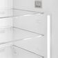 SMEG 18.01 Cu. Ft. Retro Bottom Freeze Refrigerator with Right Hinge in Pastel Green, , large