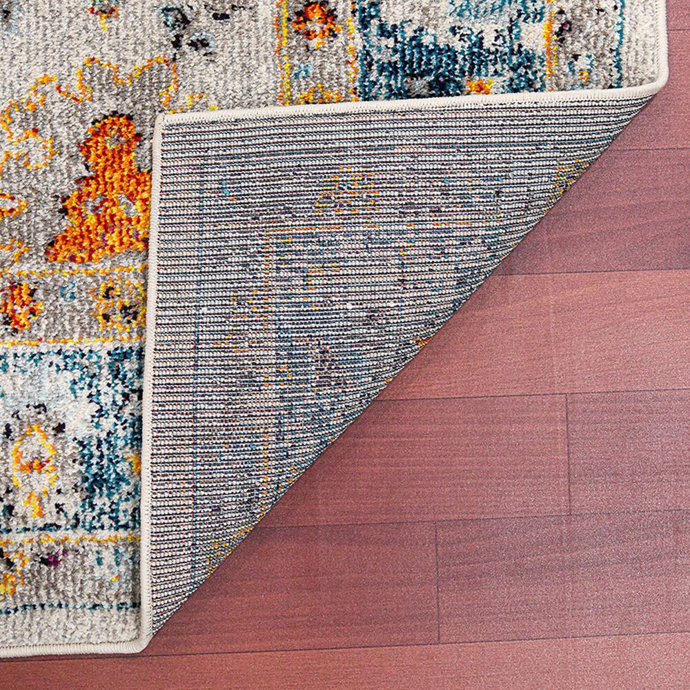 Amer Rugs Montana MON-6 2&#39; x 3&#39; Blue and Orange Area Rug, , large