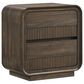 Crown Mark Kinkaid 2-Drawer Nightstand in Brown, , large