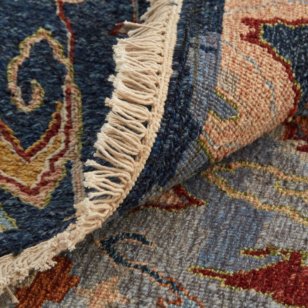 Feizy Leylan 3&#39;6&quot; x 5&#39;6&quot; Blue and Multicolor Area Rug, , large