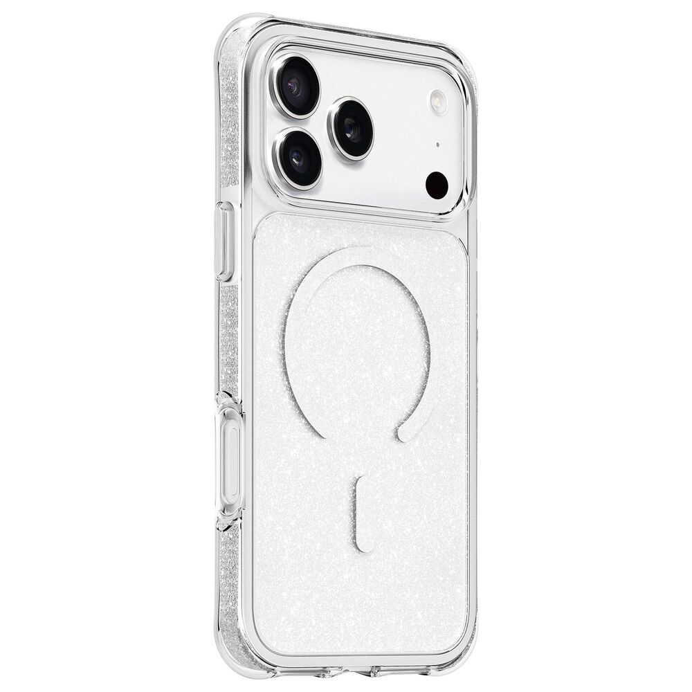 LAUT Aero Sparkle Case with MagSafe for iPhone 17 Pro Max in Crystal Pink, , large
