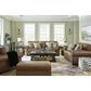 Ashley Carianna Stationary Loveseat in Caramel, , large