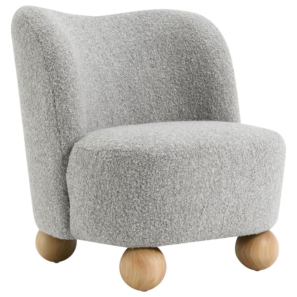Furniture of America Velra Accent Chair in Gray, , large