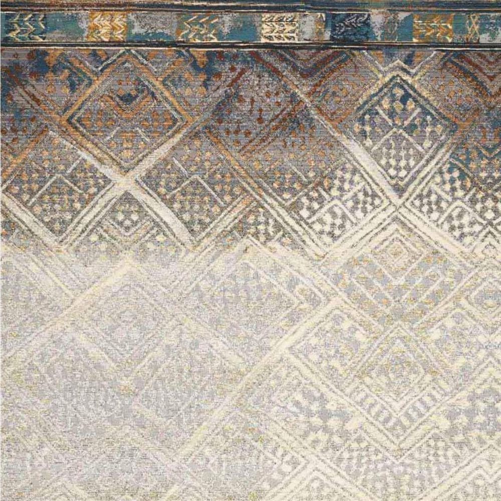 Loloi Mika 5&#39;3&quot; x 7&#39;8&quot; Ivory and Mediterranean Area Performance Rug, , large