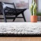 Safavieh Natura NAT476A 2"3" x 8" Ivory and Black Runner, , large
