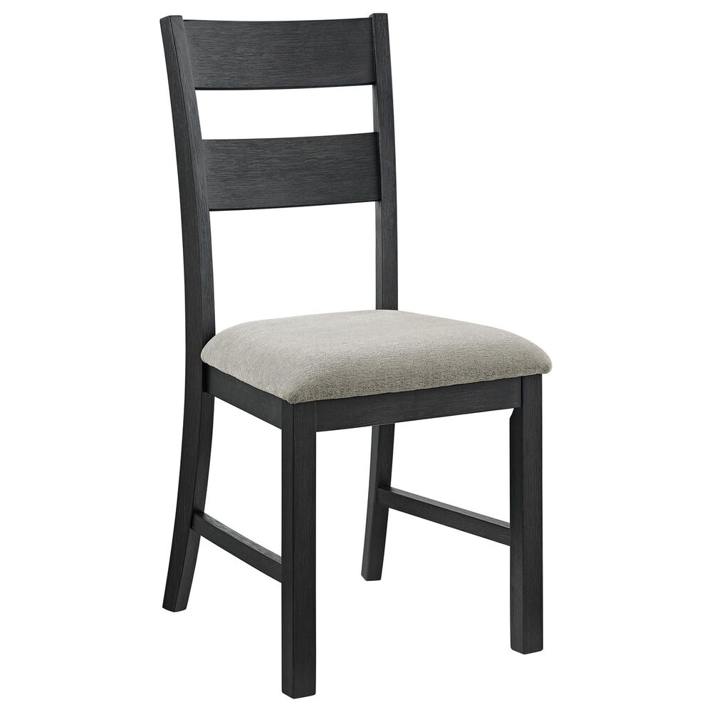 Mayberry Hill Garcia 6-Piece Dining Set with Bench in Black, , large