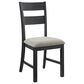 Mayberry Hill Garcia 6-Piece Dining Set with Bench in Black, , large