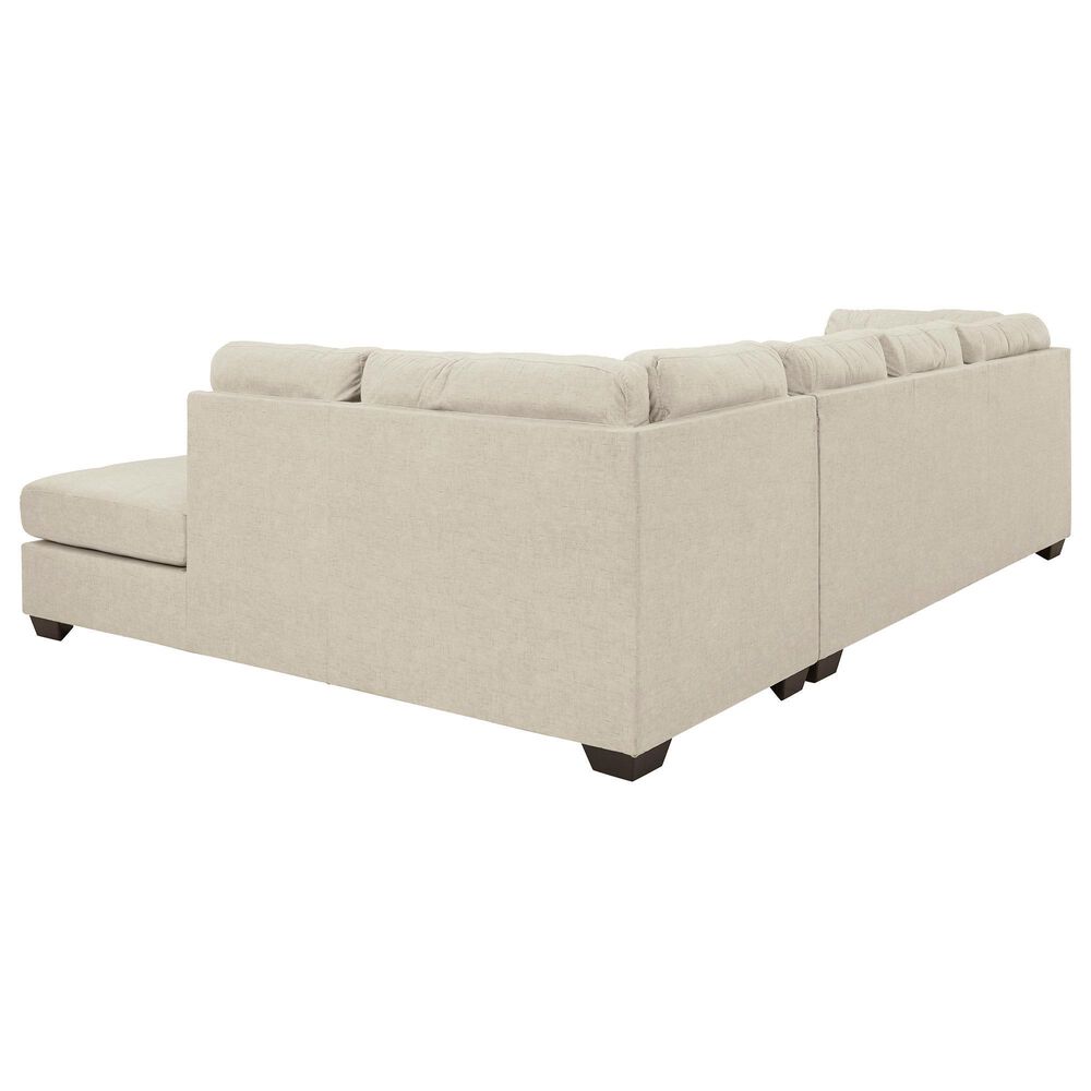 Ashley Falkirk 2-Piece Right Facing Sectional with Chaise in Parchment, , large