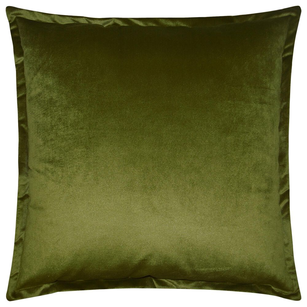 D.V.Kap Inc Belvedere Flange 24" x 24" Throw Pillow in Aloe, , large