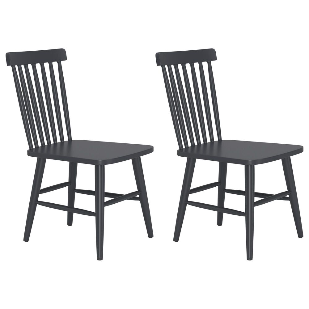 Zuo Modern Zeilen Side Chair in Black &#40;Set of 2&#41;, , large