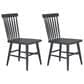 Zuo Modern Zeilen Side Chair in Black (Set of 2), , large