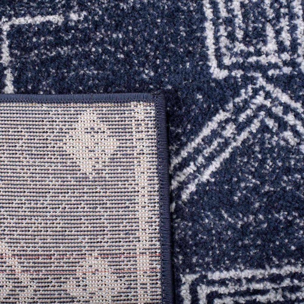 Safavieh Adirondack ADR208N 3&#39; x 5&#39; Navy and Silver Area Rug, , large