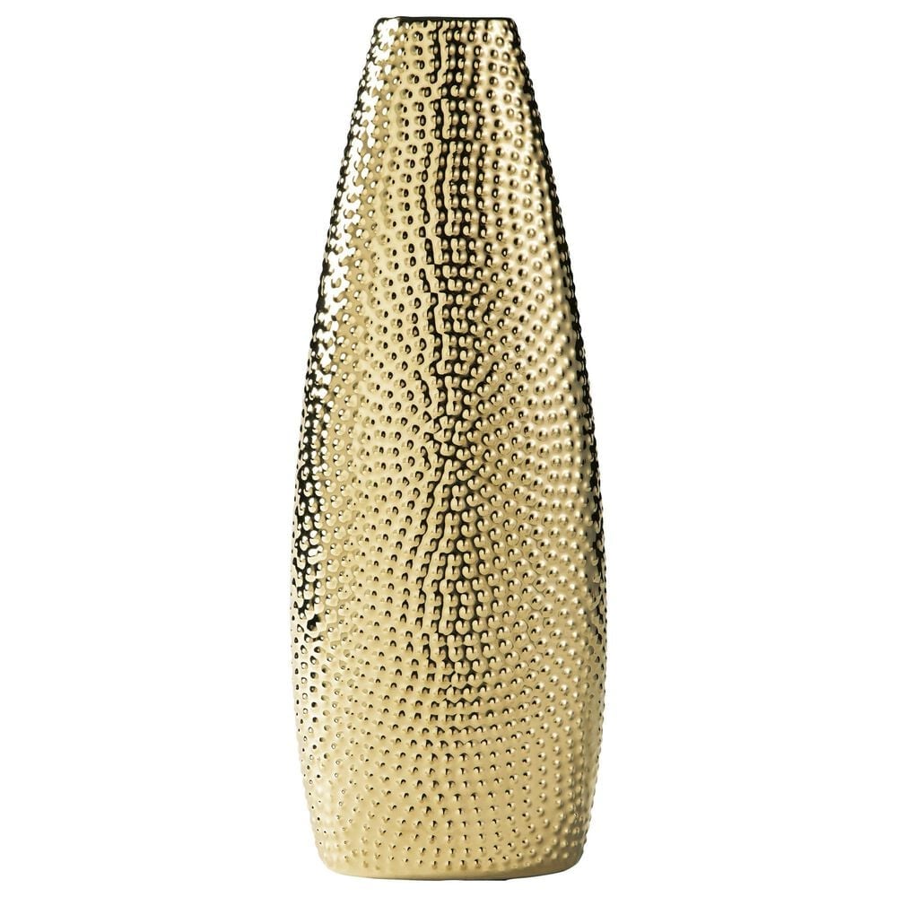 Ashley Efim 14" Vase in Gold, , large