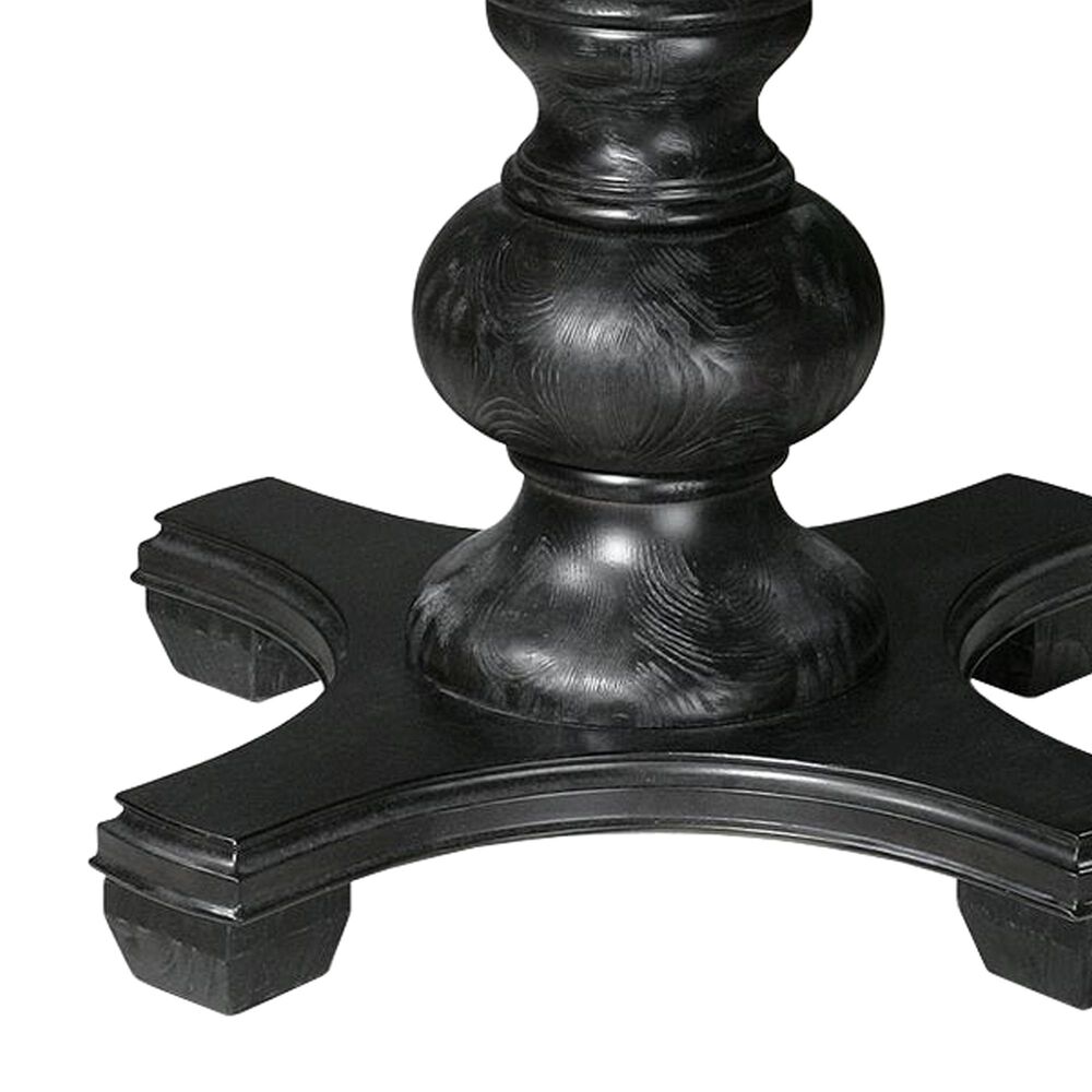 Uttermost Brynmore Dining Table in Satin Black - Table Only, , large