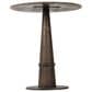 Four Hands Goetz Bar Counter Table in Brown Ash and Warm Grey Marble, , large