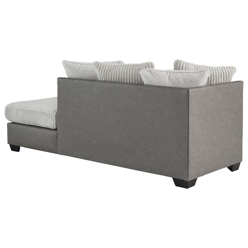 Ashley Clairette Court 2-Piece Right Facing Sectional with Chaise in Alloy, , large