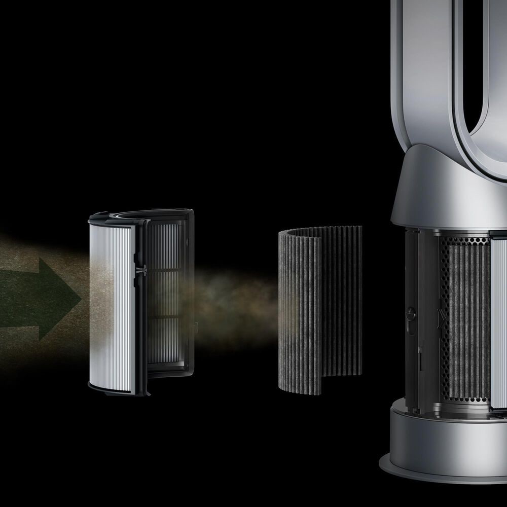 Dyson Purifier Hot+Cool HP07 in White and Silver, , large