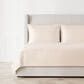 Ann Gish Channel Quilted Charmeuse King Coverlet in Pumice, , large