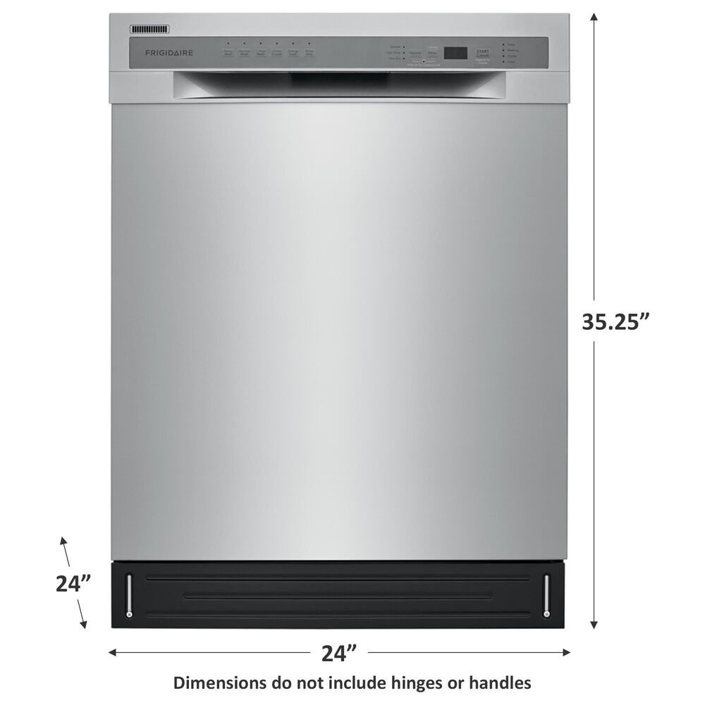 Frigidaire 24&quot; Built-In Pocket Handle Dishwasher with ADA in Stainless Steel, , large
