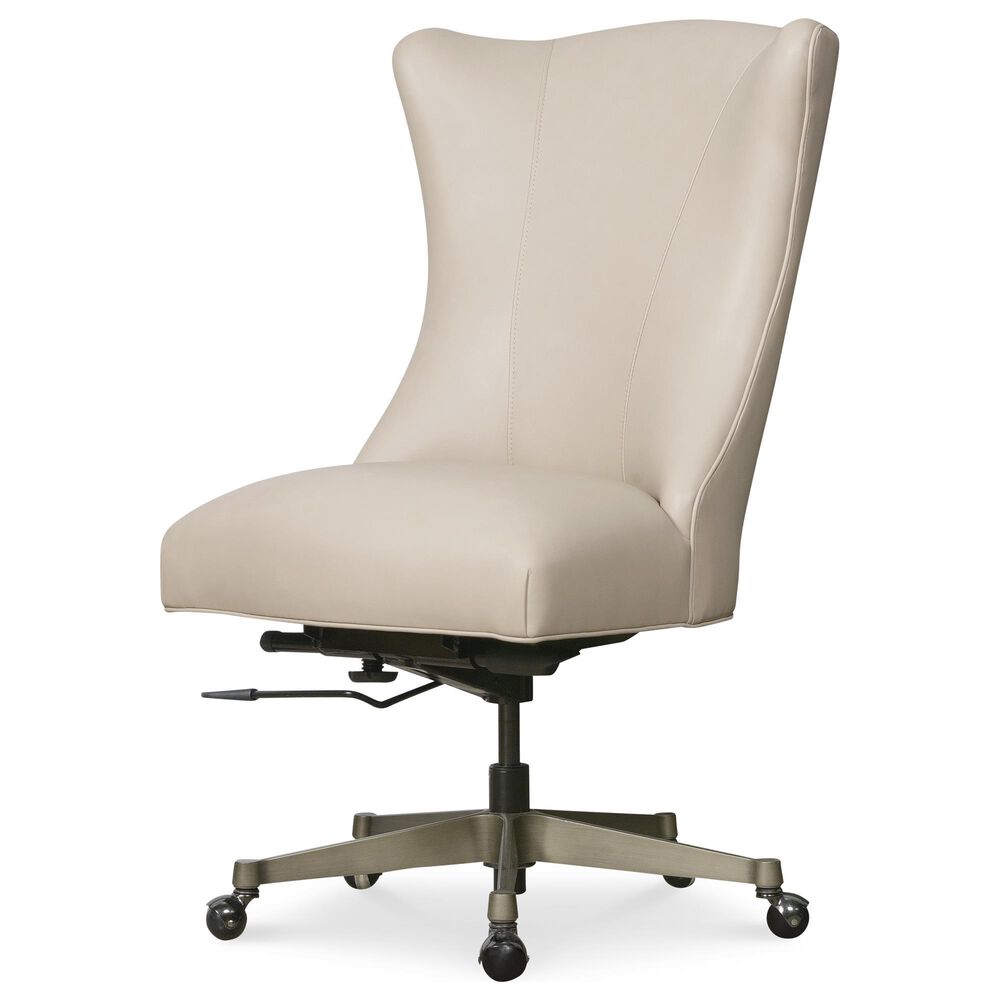 Hooker Furniture Lynn Executive Swivel Tilt Chair in Glazed Gold and Black, , large