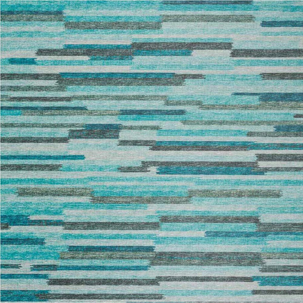 Dalyn Rug Company Sedona Striped 10&#39; Round Poolside Indoor/Outdoor Area Performance Rug, , large