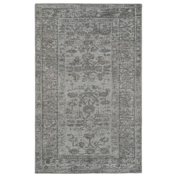 Signature Design by Ashley Abanish 5" x 7" Gray and Cream Area Rug, , large