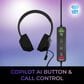 Adesso Wired Stereo Headset with AI Control in Black, , large