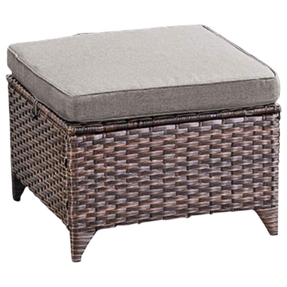 Sunwell Garden 5-Piece Chat Set in Gray, , large