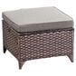 Sunwell Garden 5-Piece Chat Set in Gray, , large