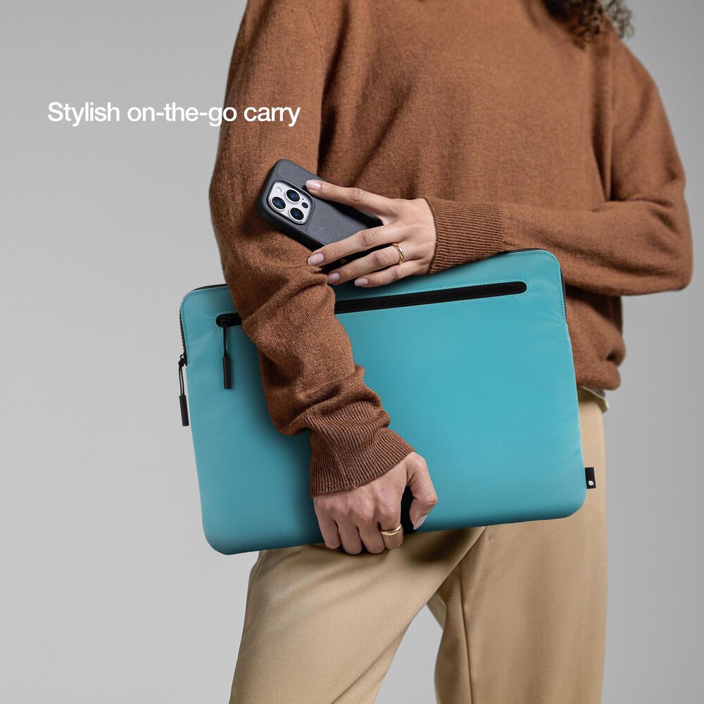 Incase Compact Sleeve with Flight Nylon for 14&quot; MacBook Pro in Blue Lagoon, , large