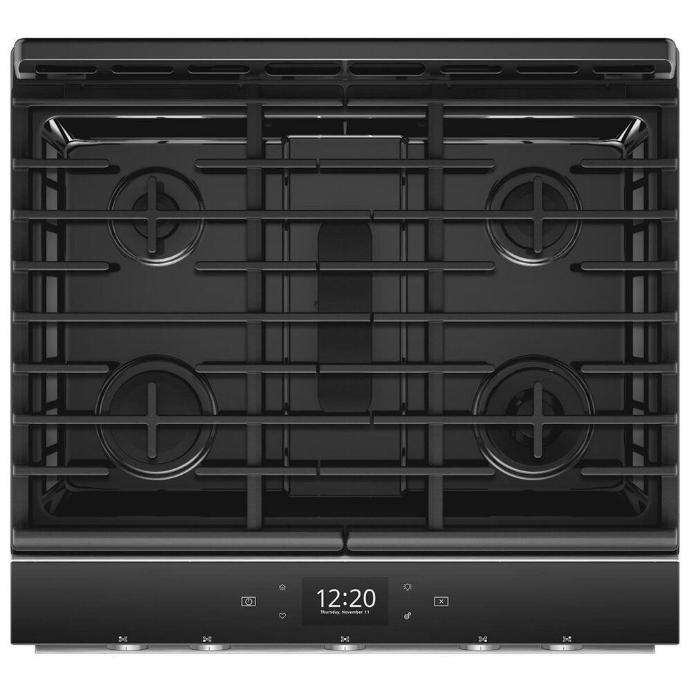 Whirlpool 5.8 Cu. Ft. Handle Slide-in Gas Range in Fingerprint Resistant Stainless Steel, , large