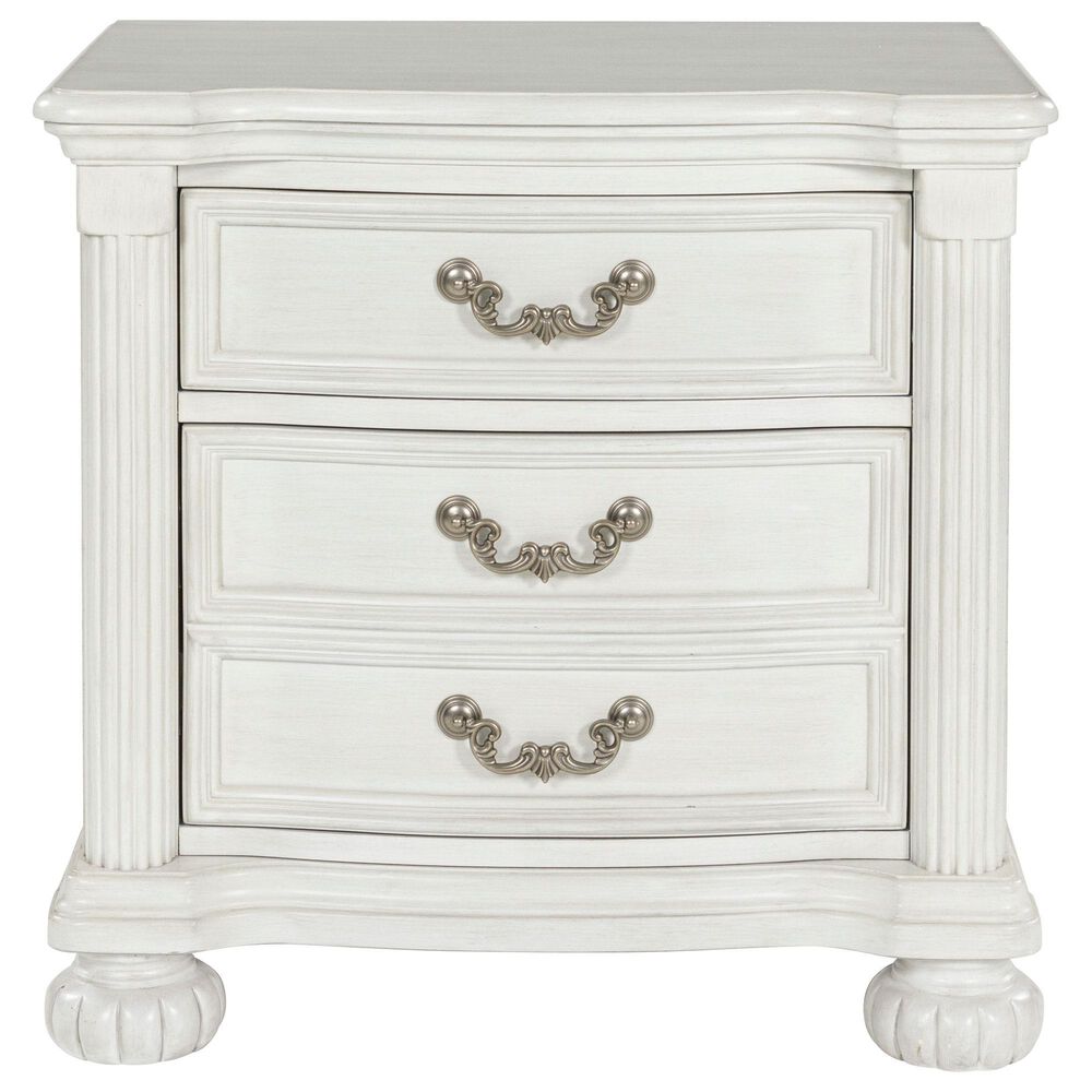 Ashley Montelaine 4-Piece Queen Panel Bedroom Set in Antique White, , large