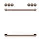 Cafe Front Control Electric Knobs and Handles in Brushed Copper, , large