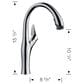 Blanco Artona Pull-Down Faucet in PVD Steel and Soft White, , large