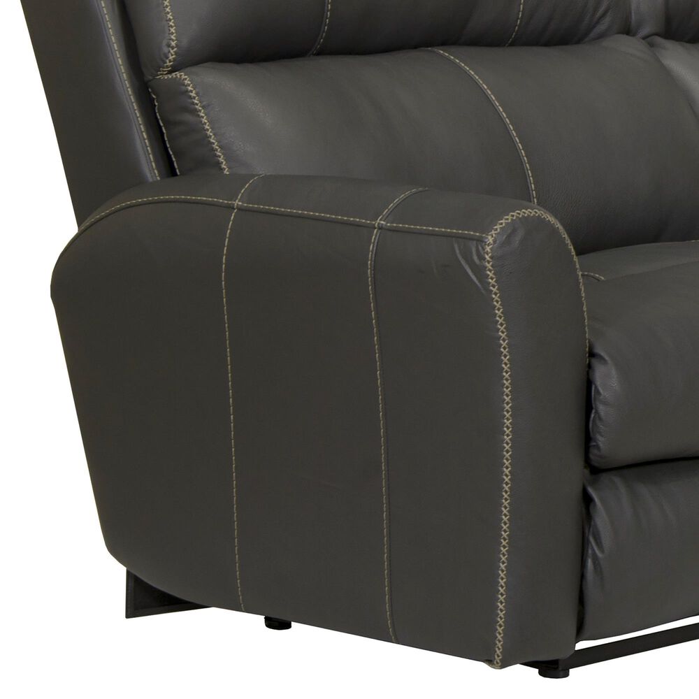 Catnapper Fredda Power Reclining Sofa with Power Headrest in Anthracite, , large
