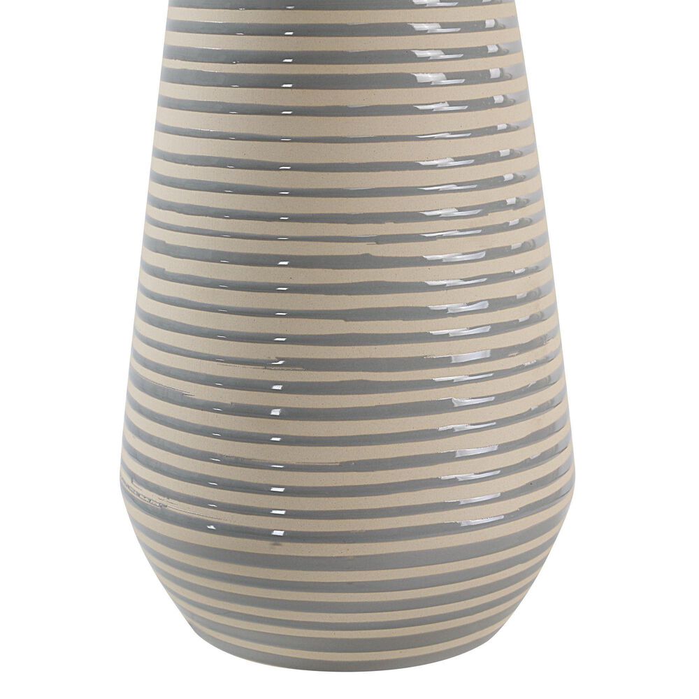 Renwil Pera Table Lamp in Gray and Ivory, , large