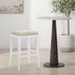 Armen Living Jane Bar Height Stool in White, , large