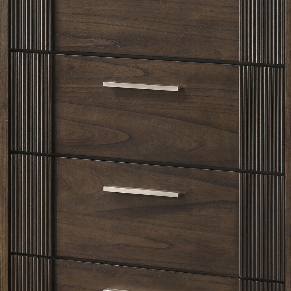 Everly Living Branx Chest in Antique Brown Finish, , large
