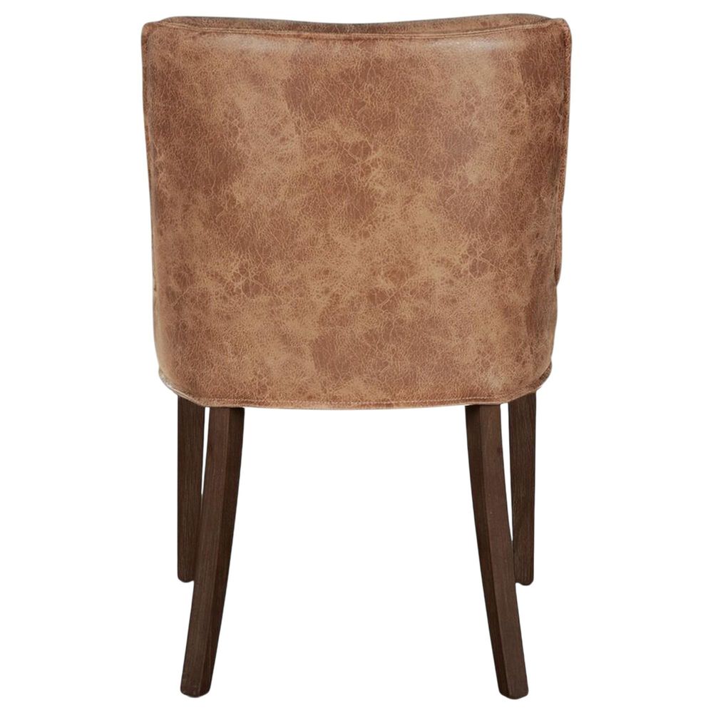 Home Trends &amp; Design Buddy Side Chair in Matte Brown, , large