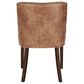 Home Trends & Design Buddy Side Chair in Matte Brown, , large