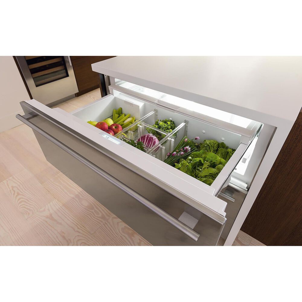Sub Zero 30" Integrated Double Drawer Refrigerator with 5.2 cu. ft. Capacity (Panel Separate), , large