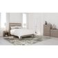 Signature Design by Ashley Flannia 5 Drawer Chest in Warm Gray, , large
