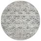 Radici USA Livigno Southwestern 5"3" Round Grey Area Rug, , large